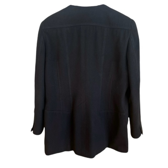 Gucci | Cashmere Vintage Jacket | Tailored Black Blazer | Women’s Size 8 | NWOT - Picture 2 of 10